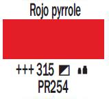 Acrílico Rojo Pyrrole nº315