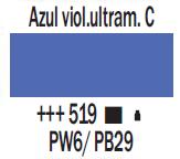 Acrílico Azul Violeta Ultramar Cl. nº519 250ml