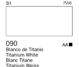 Acrílico Goauche Blanco de Titanio 090