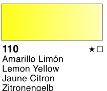 Venta pintura online: Acuarela liquida Amarillo limón nº110