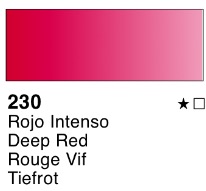 Venta pintura online: Acuarela Liquida Rojo intenso nº230
