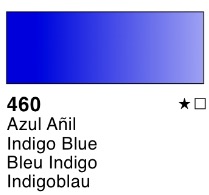 Venta pintura online: Acuarela liquida Azul añil nº460