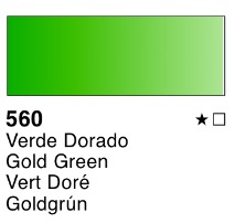 Venta pintura online: Acuarela liquida Verde dorado nº560