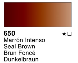 Venta pintura online: Acuarela liquida marrón intenso nº650