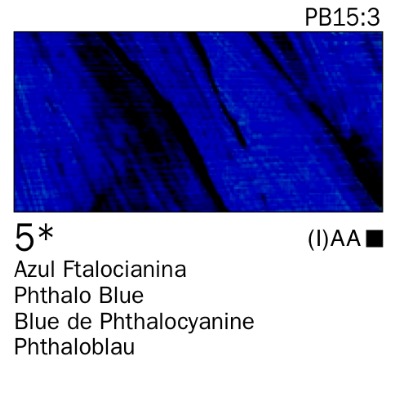 Acrílico Azul Ftalocianina nº5