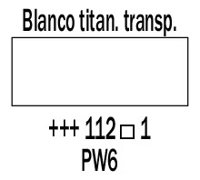 Venta pintura online: Acuarela Blanco de Titanio Transparente 112 S1