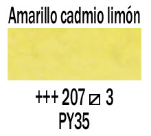 Venta pintura online: Acuarela Amarillo Cadmio Limón 207 S3
