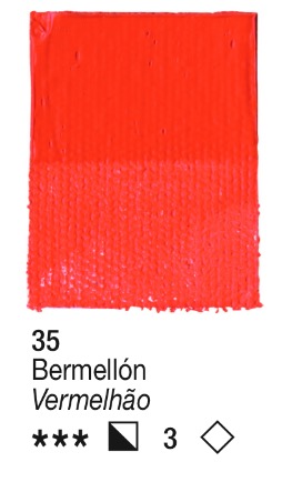 Venta pintura online: Acrílico Bermellón nº35 serie 3