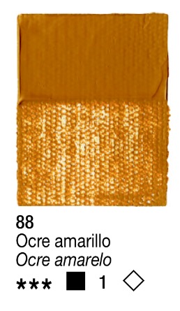 Venta pintura online: Acrílico Ocre Amarillo nº88 serie 1