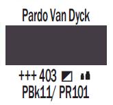 Venta pintura online: Acrílico Pardo Van Dyck nº403