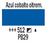 Venta pintura online: Acrílico Azul Cobalto (Ultram.) nº512
