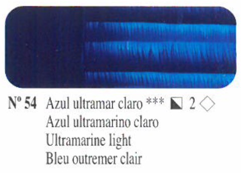 Venta pintura online: Óleo Azul ultramar claro nº54 