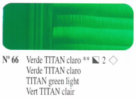 Venta pintura online: Oleo Verde Titan claro nº66 serie 2