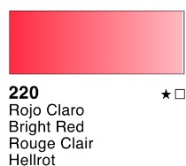 Acuarela liquida Rojo claro nº220