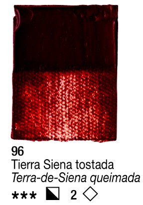 Venta pintura online: Acrílico Tierra Siena Tostada nº96 serie 2