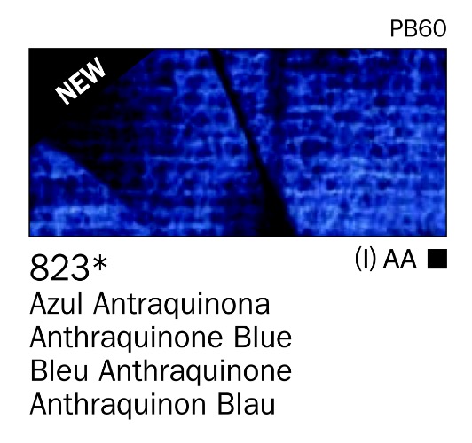 Acrilico Azul Antraquinona nº823